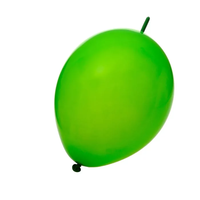 Estes belos balões de aniversário verde profundo medem 23cm