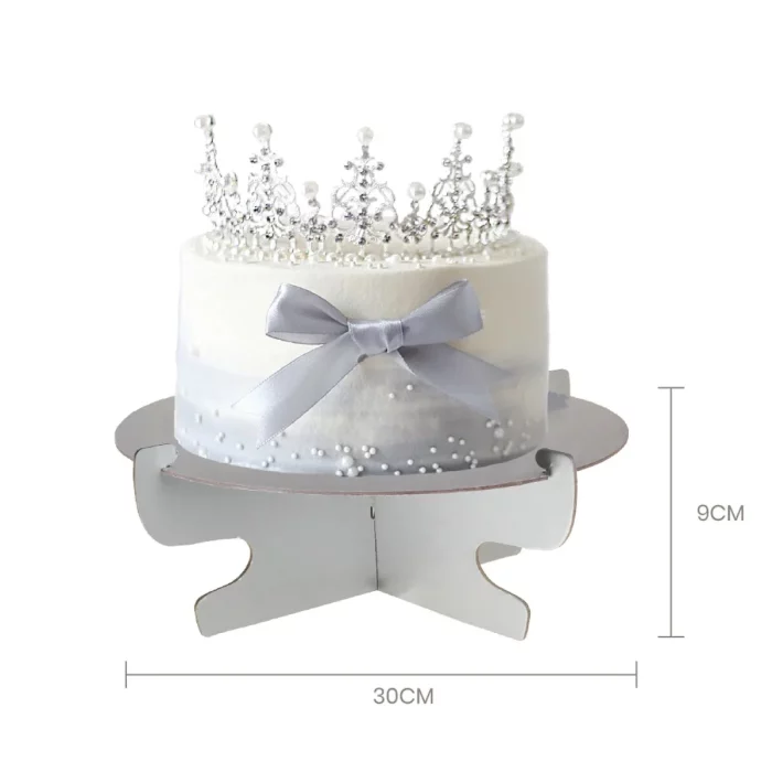 Suporte de bolo de aniversário único de 30cm