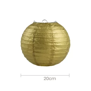 Lanterna de papel de 20cm