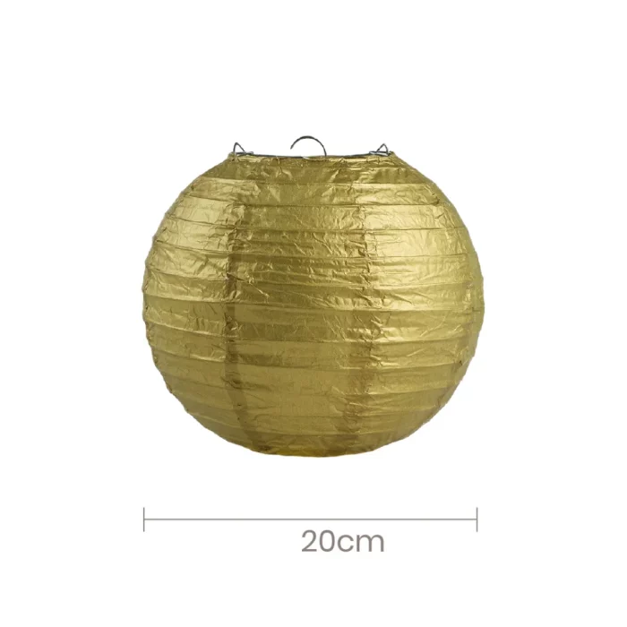 Lanterna de papel de 20cm