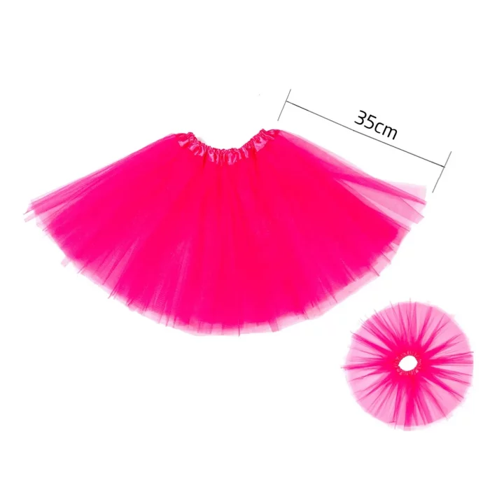 Saia Tutu Rosa Vermelha de alta qualidade