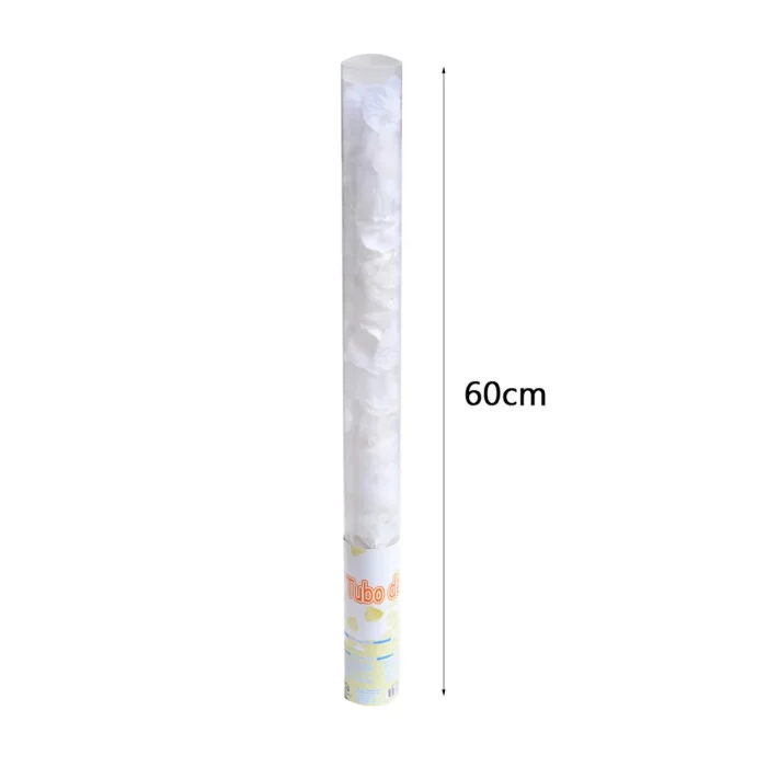 Tubo de confetti de 60cm