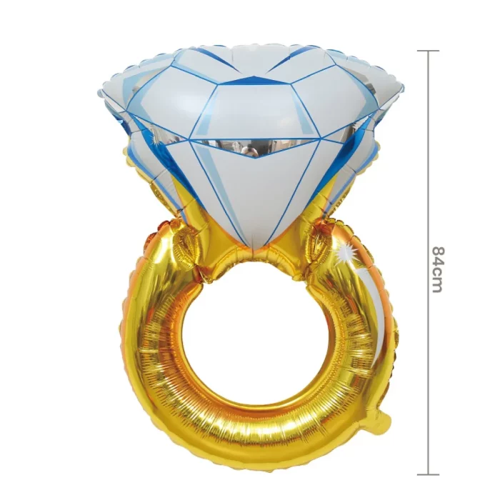 Balão Mylar de alta qualidade no formato de diamante