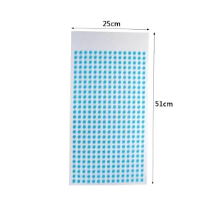 Perfect for Anniversary: Pack of 12 Blue Polka Dot Candy Bags