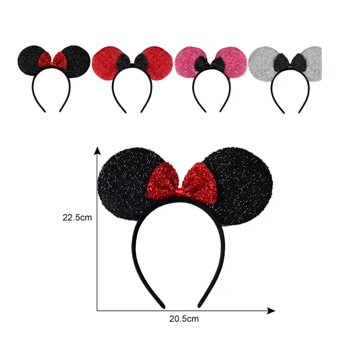 Esta bandolete de festas Minnie é projetada para festas e eventos especiais