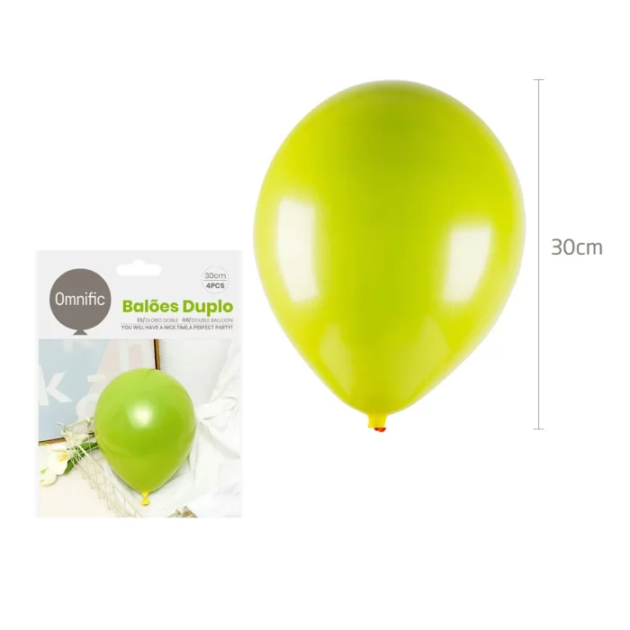 Este kit inclui 5 balões em cores realmente festivas - amarelo e verde escuro. Cada balão ostenta uma qualidade superior que promete durabilidade e longevidade. Versátil para qualquer tipo de comemoração