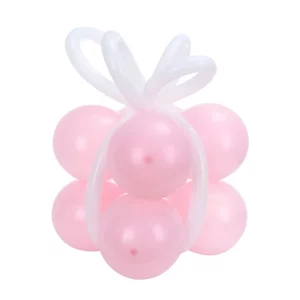Kit com 14 balões rosa macaron de alta qualidade.Cada balão tem 10 polegadas quando totalmente inflado.Cor rosa suave perfeita para decoração de festas e eventos. Kit de balões rosa macaron