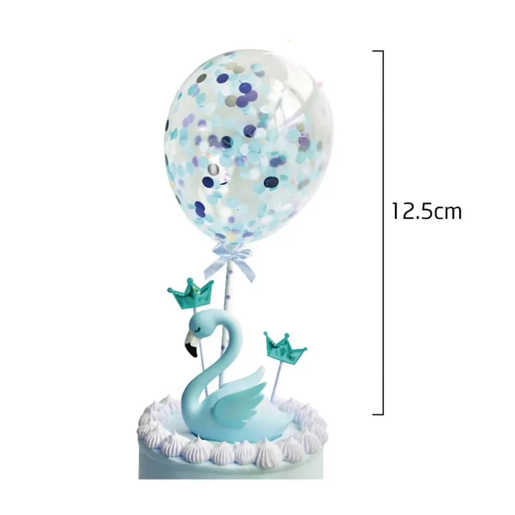 Ótimo para decoração: Estes balões de confete azul são perfeitos para qualquer comemoração - sejam aniversários ou casamentos. São fáceis de usar e adicionam um toque elegante e colorido ao bolo 2. Design atraente: Cada balão contém confetes em cor azul que adicionam um efeito surpresa adicional quando colocados no topo de bolos. São resistentes e duráveis para garantir que resistam durante toda a sua festa