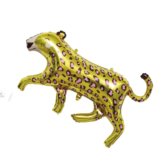 Balão Mylar de alta qualidade com estampa de leopardo