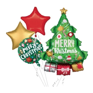 Dê um toque extraterrestre à sua decoração de Natal com este conjunto de balões mylar em forma de alienígenas para a sua árvore de Natal.