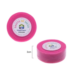 Saia de mesa rosa vermelha de alta qualidade
