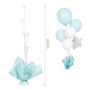 Suporte para Balões na linda Cor Tiffany Blue