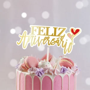 Projetado para ocasiões especiais de aniversário