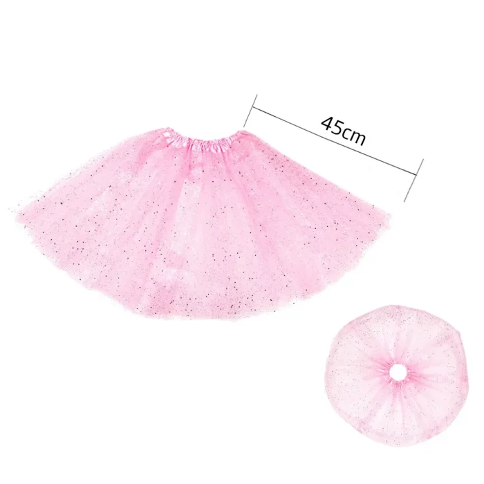 Saia de tutu de de três camadas de luxo