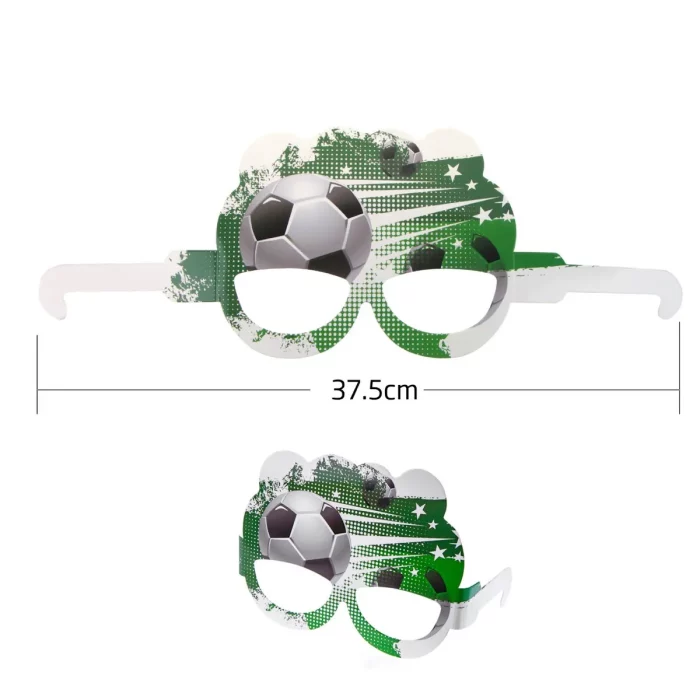 Design temático de futebol que adiciona um toque de diversão e faz com que a festa fique mais animada.Perfeito para festas temáticas de futebol