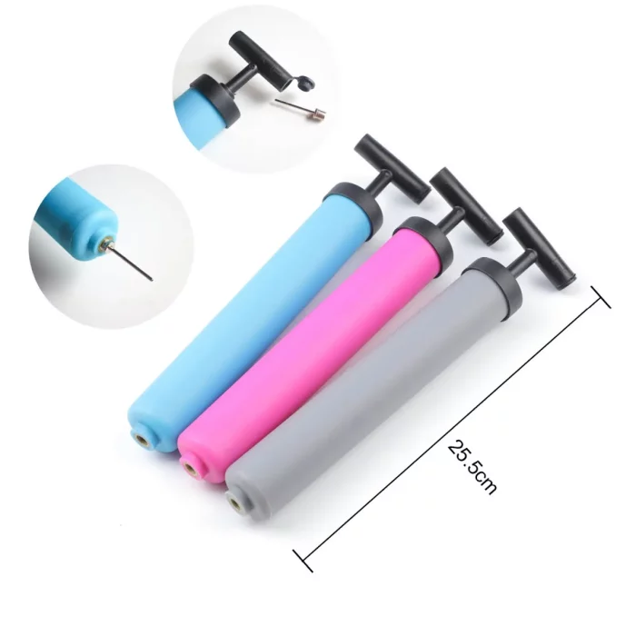 Bombeie balões eficientemente com a nossa Bomba Manual de 10 polegadas para Encher Balões. Ideal para festas e eventos.Esta bomba compacta e portátil é fácil de armazenar e transportar