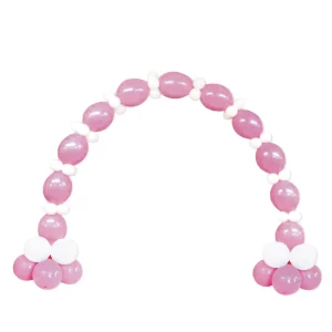 Nosso kit contém 72 balões de alta qualidade na cor rosa