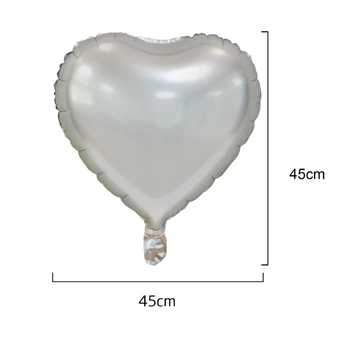 O Balão Foil Prateado da marca Omnific é ideal para festas e comemorações. Com 45 cm de largura