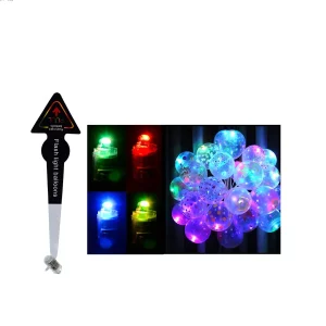 Our LED balloon lights pack contains 6 individual lights perfect for anniversary celebrations.They are designed as extended light strips that can be tugged and stretched for custom lighting plans. Bright and colorful LED lights designed to illuminate your balloons and add a unique touch to your celebration!