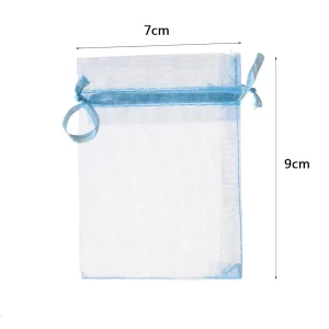 High-quality Organza Material: These candy pouches are made from superior organza