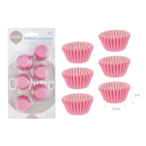 Adicione um toque de cor à sua confeitaria com estas formas de cupcakes azuis de 6.0CM. O pacote contém 100 unidades