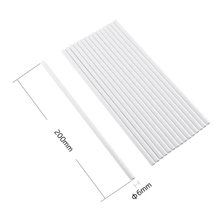 Palhinha de 20cm com um design elegante e simples.Feito de material ecológico e seguro.Pacote de 25 pcs ideal para festas e eventos. Pacote eco-friendly de 25 palhinhas biodegradáveis de 20cm. Perfeitas para a sua festa!