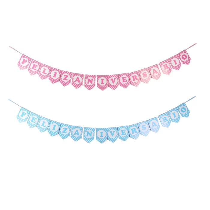 Ótima para Aniversários: Esta grinalda de letras é perfeita para qualquer celebração de aniversário
