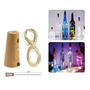A peça perfeita para iluminar suas celebrações e criar um ambiente acolhedor e festivo.Uma adição elegante a qualquer garrafa
