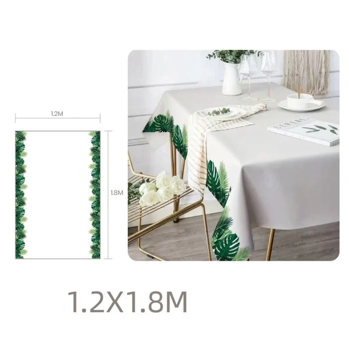 Toalha de mesa branca de alta qualidade pesando 90 gramas