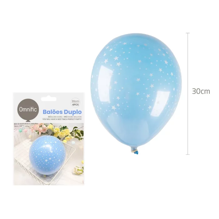 Kit inclui 4 balões transparentes de 12 polegadas em forma de estrela.Balões transparentes dão um visual único e elegante à sua festa.Feito de material de alta qualidade