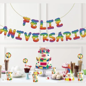 Ideal para celebrações de aniversários e aniversários