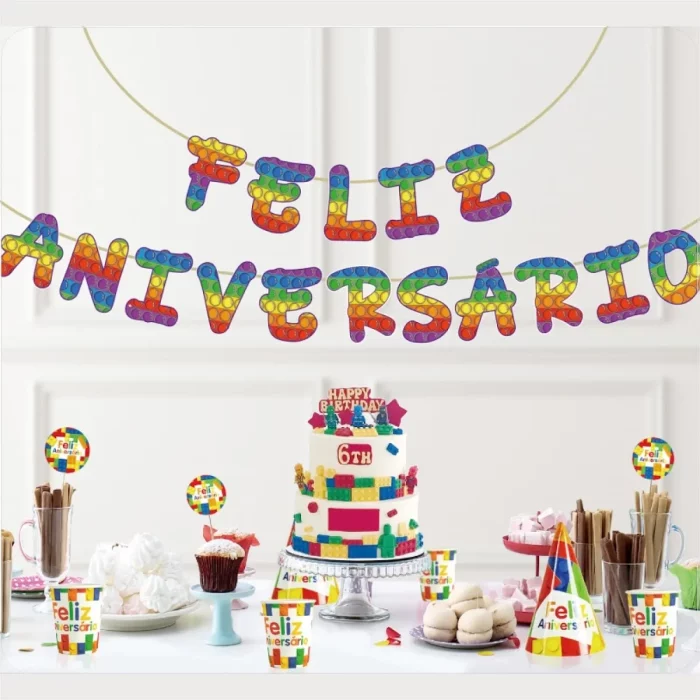 Ideal para celebrações de aniversários e aniversários