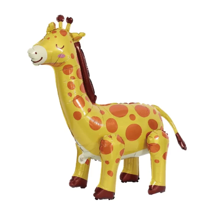 Balão Airloonz girafa de alumínio vistosamente