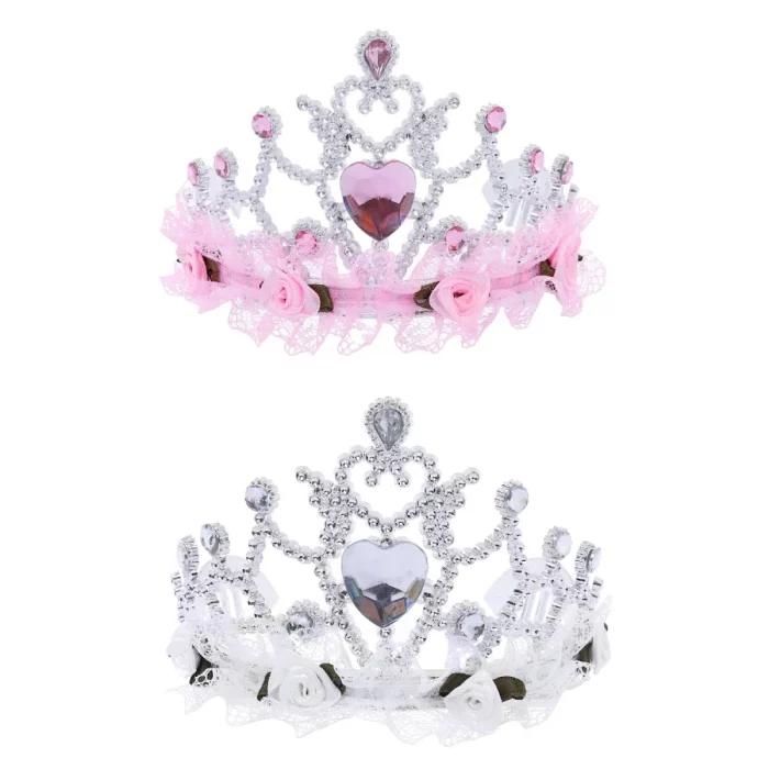 Esta encantadora coroa de flores é perfeita para festas elegantes e ocasiões especiais. Com flores perfumadas e delicadamente desenhadas