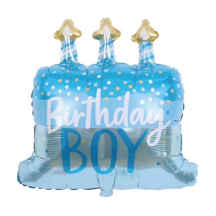 Balão Mylar de qualidade superior com tema de aniversário