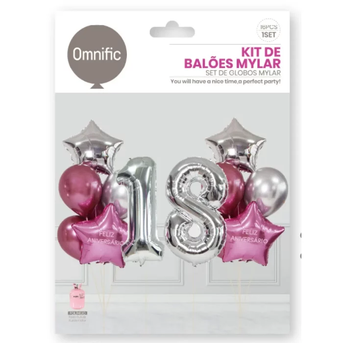 perfeito para comemorar uma festa inesquecível;Alta qualidade: Feitos de Mylar durável
