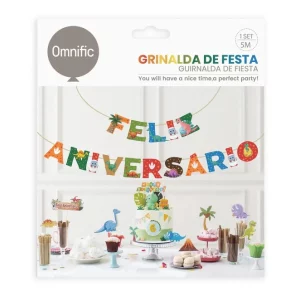 perfeito para qualquer festa de aniversário ou comemoração de aniversário.Cada pacote contém 16 grinaldas de aniversário vibrantes e coloridas para adicionar um toque festivo ao seu evento.Utiliza materiais de alta qualidade para garantir durabilidade e longevidade do produto. Grinalda de Aniversário colorida