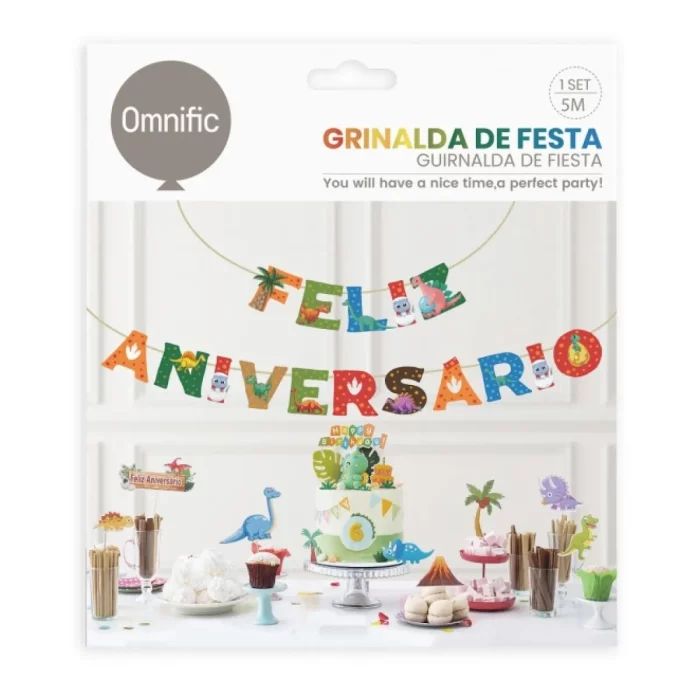perfeito para qualquer festa de aniversário ou comemoração de aniversário.Cada pacote contém 16 grinaldas de aniversário vibrantes e coloridas para adicionar um toque festivo ao seu evento.Utiliza materiais de alta qualidade para garantir durabilidade e longevidade do produto. Grinalda de Aniversário colorida