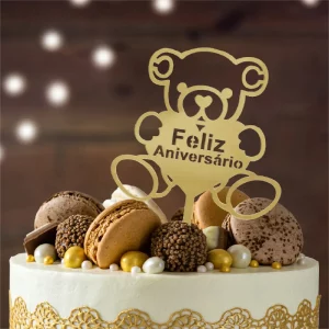 7pcs, Animal Cake Toppers, Decorações de bolo de animais de