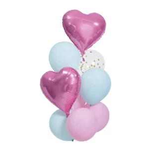 Este conjunto extravagante de balões Mylar é composto por 9 peças ricas em qualidade e cor vibrante.Perfeito para várias ocasiões - decorações de festas de aniversário