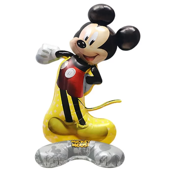 Dimensões generosas: O balão Mickey tem dimensões de 60 cm x 36 cm