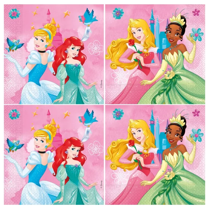 Guardanapos de Papel Princesa 33cm: Um complemento perfeito para qualquer festa temática de princesa
