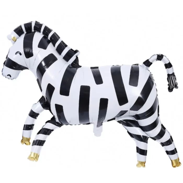 Nosso balão foil de zebra é a adição perfeita para qualquer festa ou evento