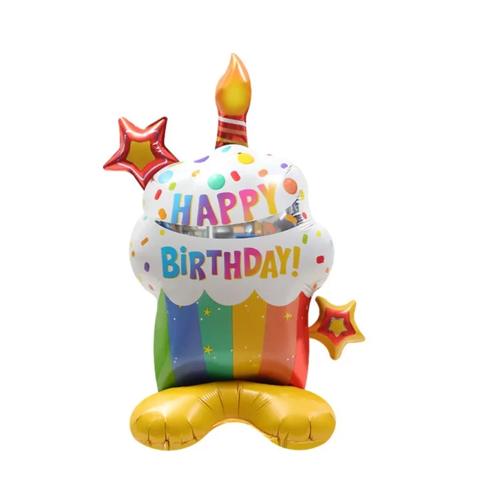 Balão de aniversário em forma de estrela