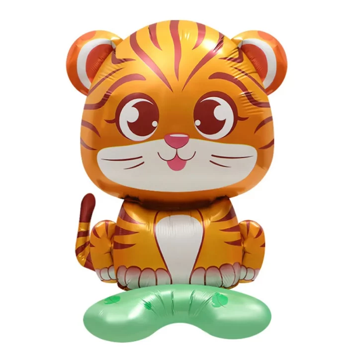 Balão de alumínio premium: Este balão de alumínio apresenta uma resistência superior à ruptura e durabilidade em comparação com os balões comuns.Design em forma de tigre: O balão é projetado como um tigre