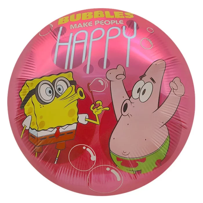 High-quality SpongeBob-themed balloon; Comes with a Patrick Star design and a unique Pink Round balloon style to make your party lively.Measuring 42cm x 42cm