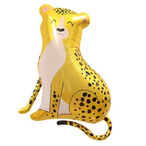 O balão é grande