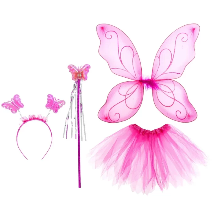 * Este kit inclui um fato de princesa em duas cores