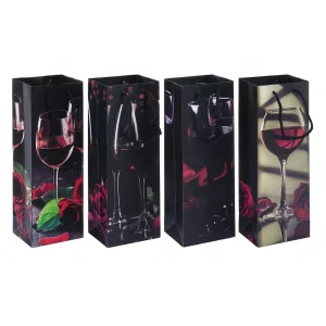 - Sacola de vinho de papel de alta qualidade