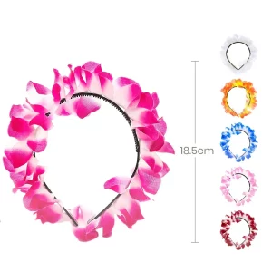 Bandolete de primavera: Este headband tem um design exclusivamente colorido